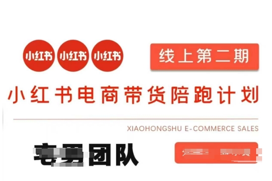 小红书电商带货课2期，月利润20个的小红书电商的有货源，无货源，虚拟产品，付费投流等整套玩法-華夏云创